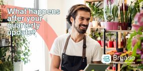 Sole trader using digital accounting after an MTD quarterly update